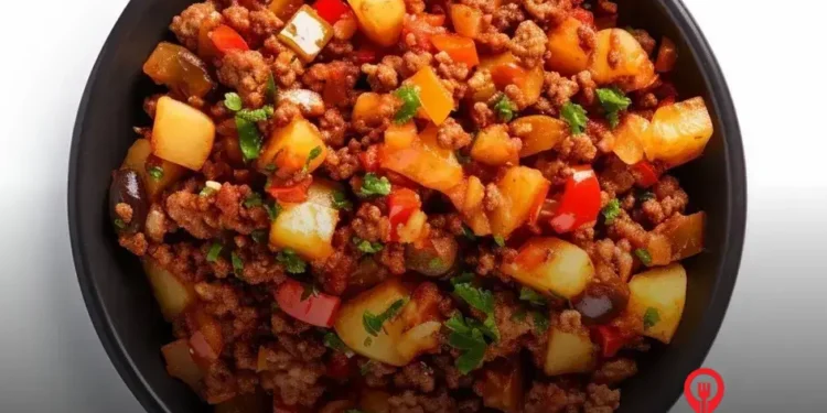 carne moida com batata