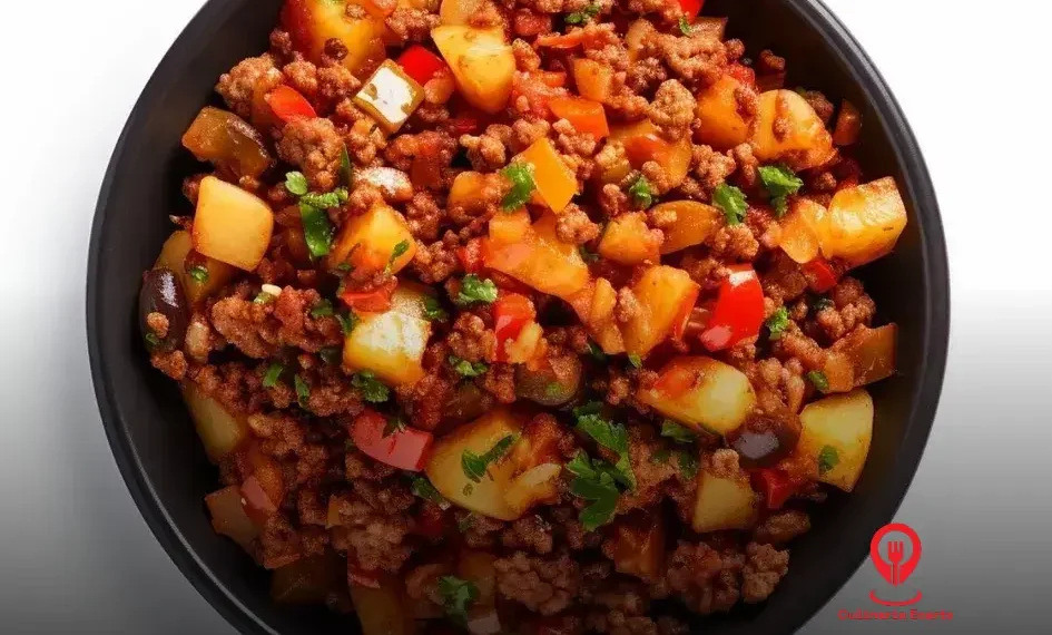 carne moida com batata