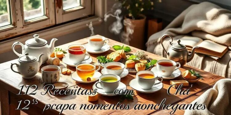 12 Receitas com Chá para Momentos Aconchegantes