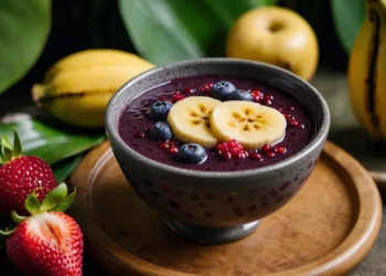 Suco de açaí com mel e banana: benefícios e receita