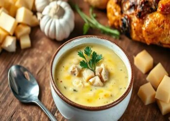 A Receita Imperdível de Caldo de Mandioquinha com Frango