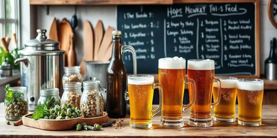 Aprenda a Fazer Receita de Cerveja Caseira Passo a Passo