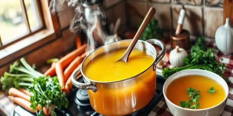 Aprenda a Receita de Caldo de Frango que Todo Mundo Ama!