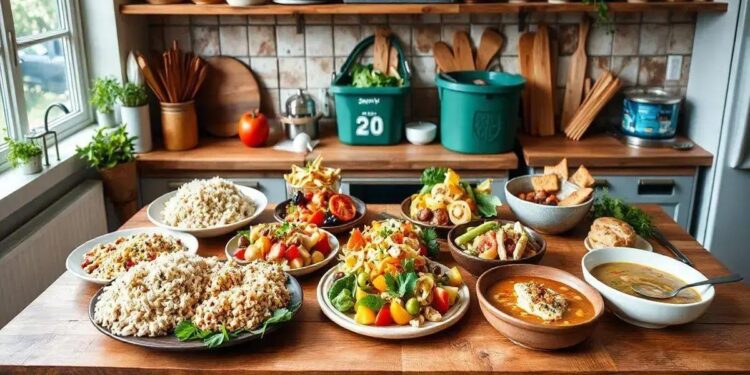 Aprenda receitas de reaproveitamento de alimentos incríveis