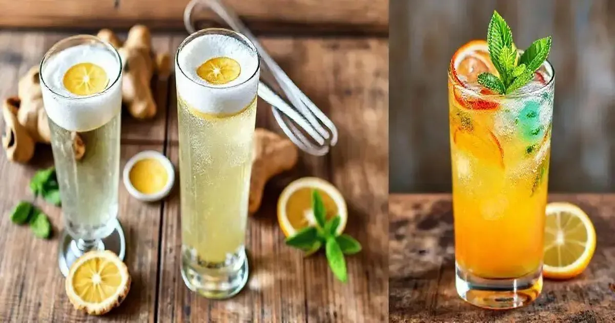 Como usar a espuma de gengibre em bebidas