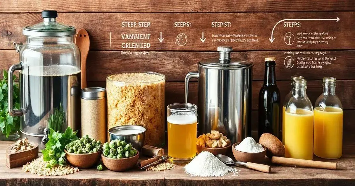 Equipamentos Essenciais para Preparar Cerveja Equipamentos Essenciais para Preparar Cerveja