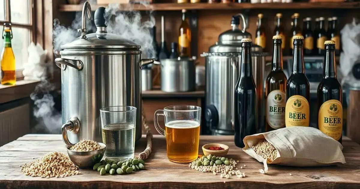 Passo a Passo para Fazer Sua Própria Cerveja Passo a Passo para Fazer Sua Própria Cerveja