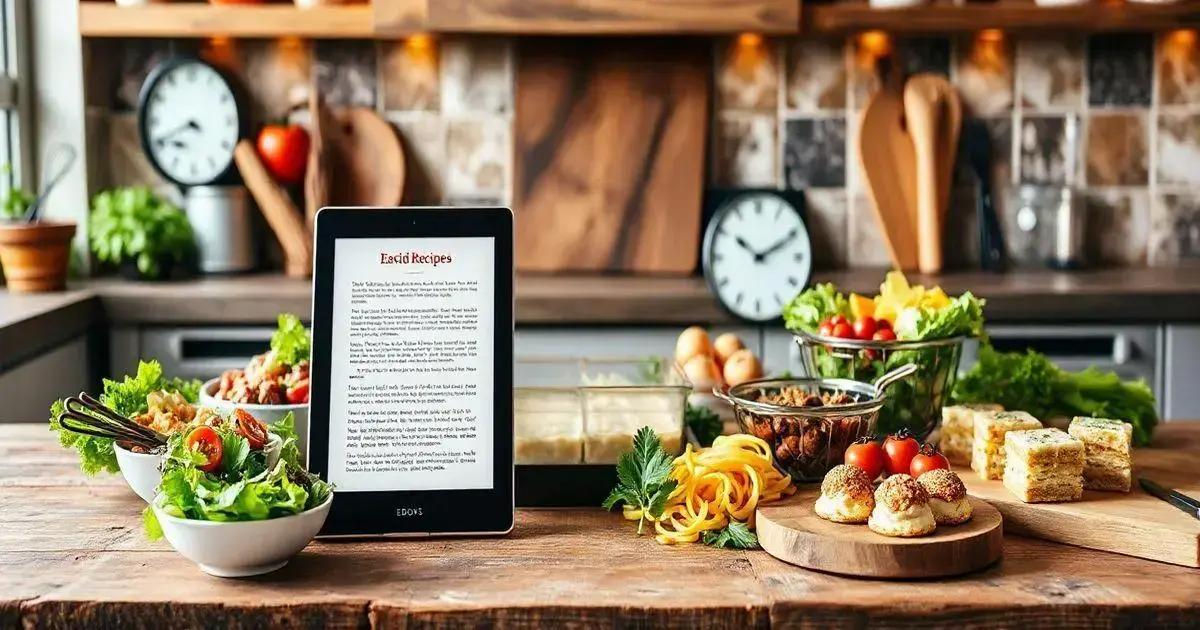 Principais Benefícios de Usar um Ebook de Receitas