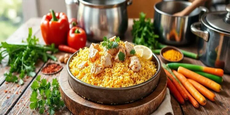 Receita de Arroz com Galinha: Sabor e Tradição em Sua Casa