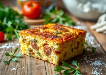 Receita de Bolo Salgado de Salsicha: Fácil, Rápido e Delicioso!