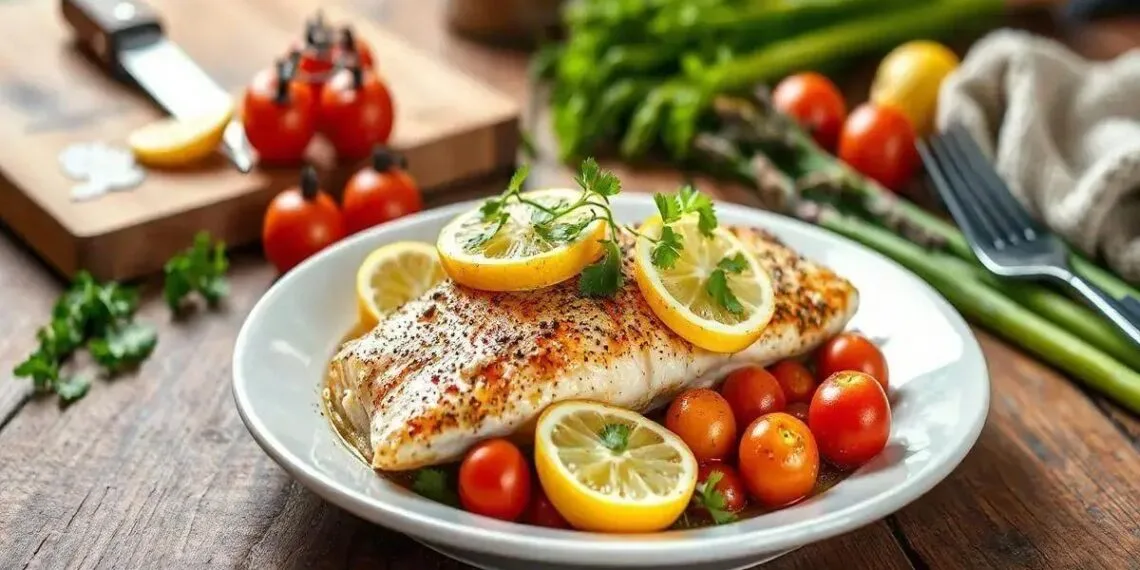 Receita de File de Peixe no Forno: Sabor e Saúde em 30 Minutos