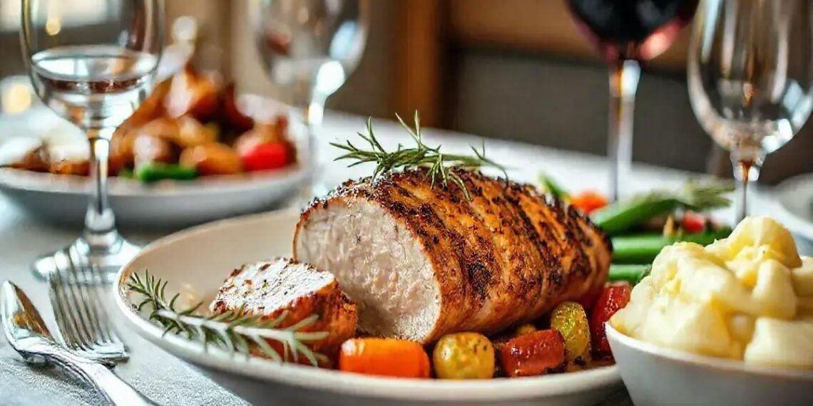 Receita de Filé Mignon Suíno Assado Simples e Delicioso