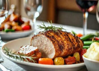 Receita de Filé Mignon Suíno Assado Simples e Delicioso