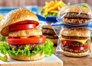 Receita de Hambúrguer Caseiro Para Congelar: Praticidade Deliciosa