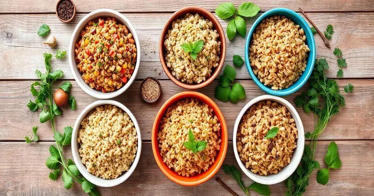 5 receitas fáceis de arroz integral