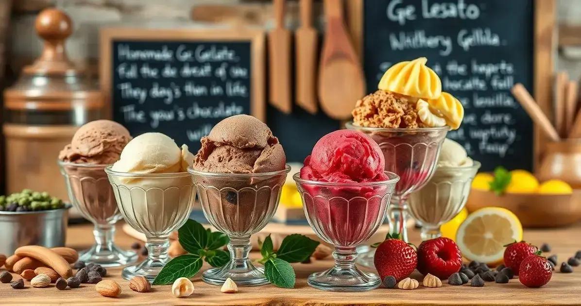 A História do Gelato