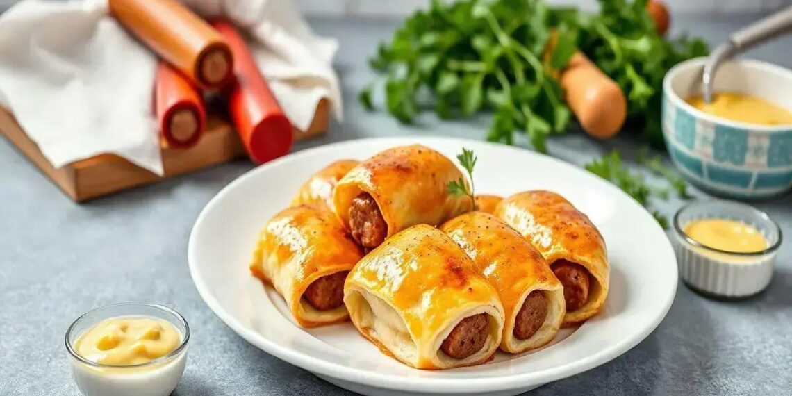 Aprenda a Fazer Receita de Enroladinho de Salsicha Simples