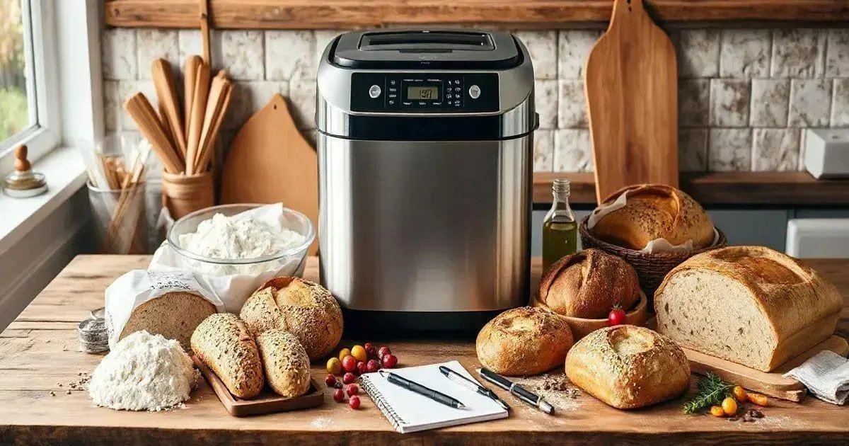Benefícios de usar a máquina de pão Britânia