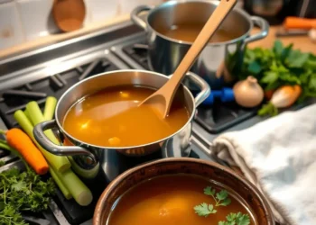 Caldo de osso receita: Segredos para um caldo nutritivo e saboroso
