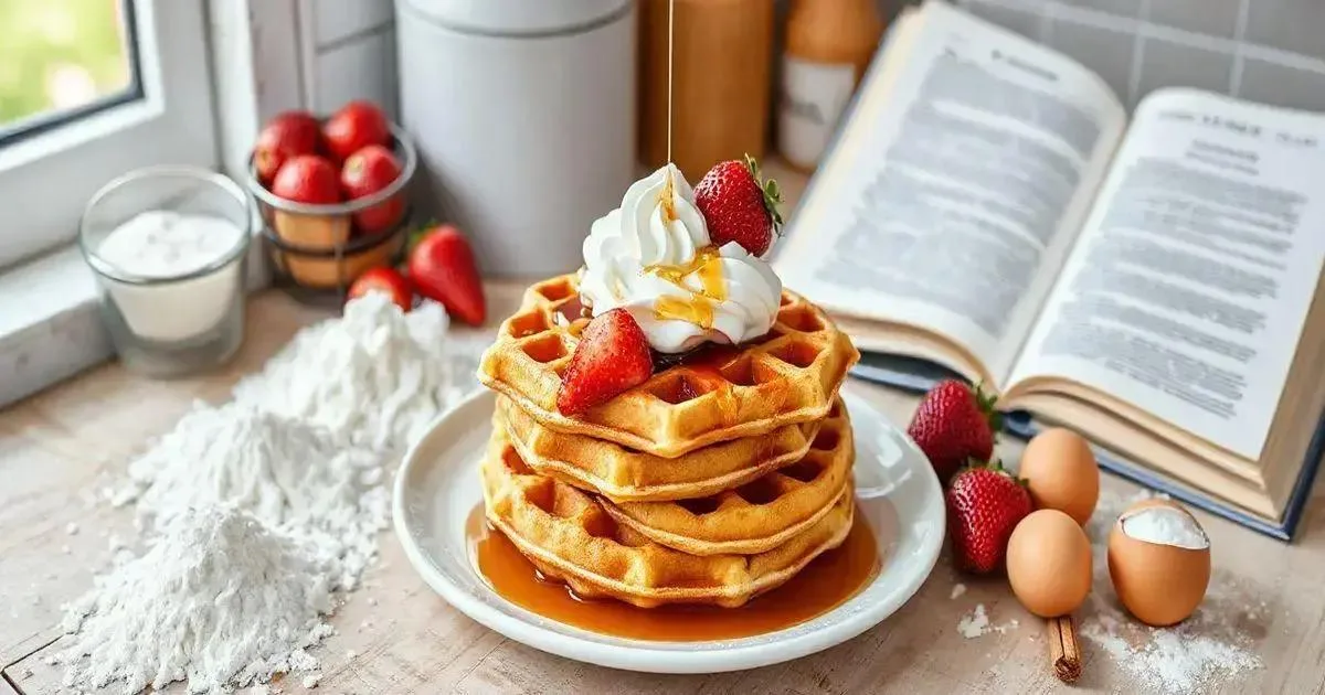 Como Cozinhar seu Waffle Perfeito Como Cozinhar seu Waffle Perfeito