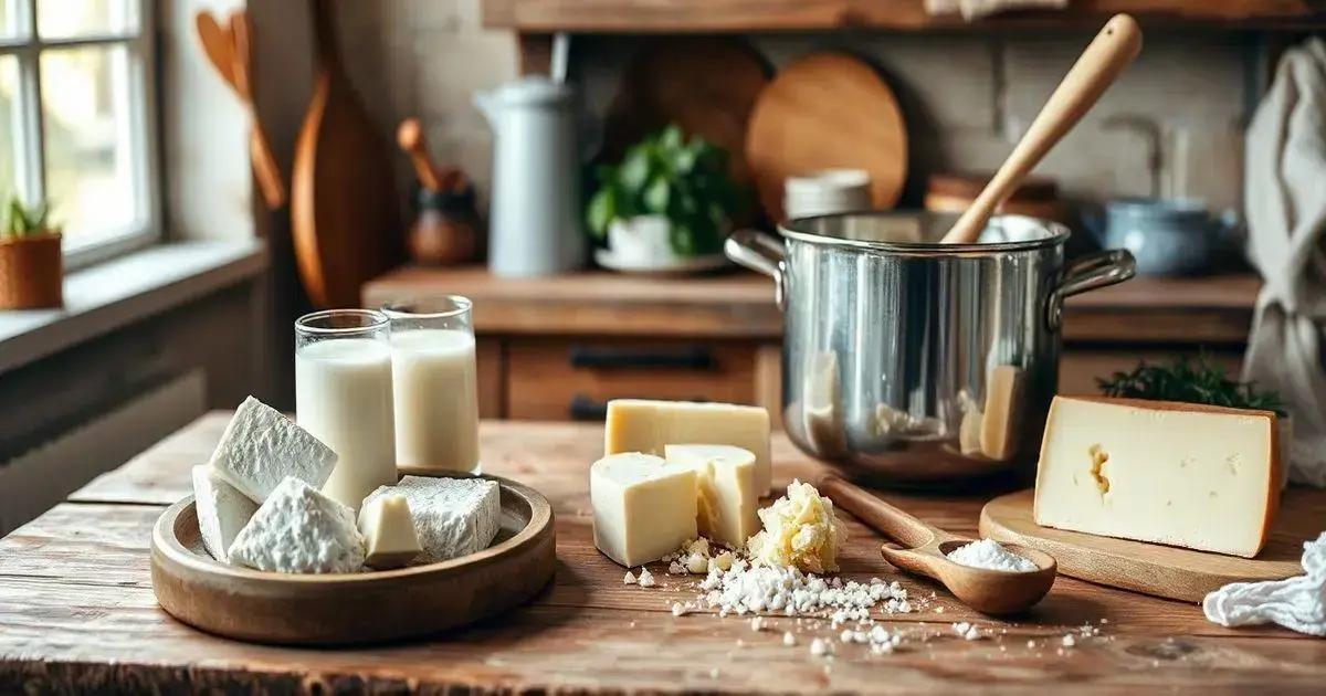 Como preparar a receita de queijo minas