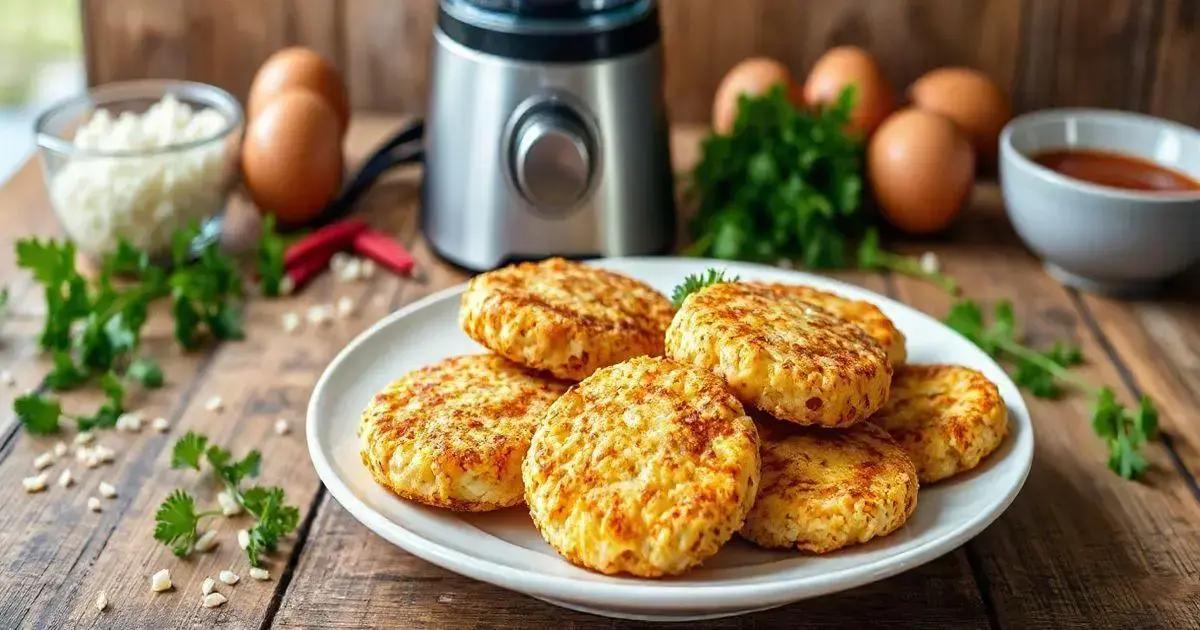 Como Servir Bolinho de Arroz