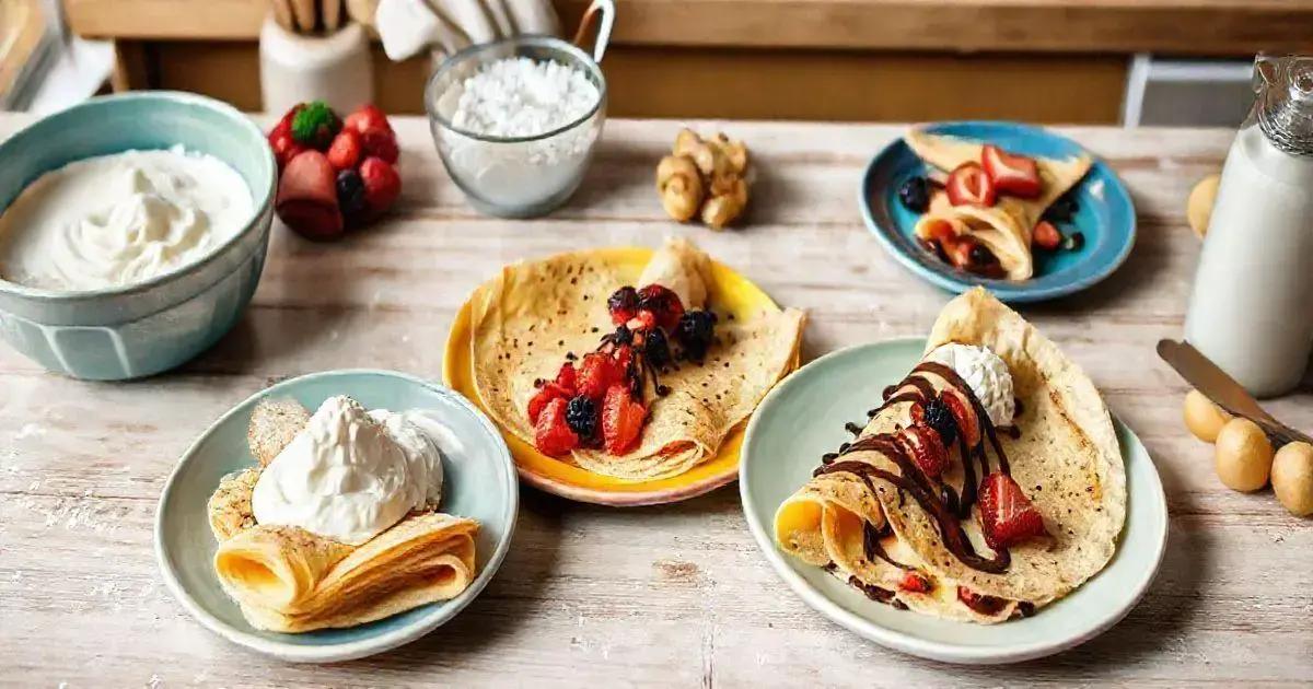 Como servir e apresentar seus crepes