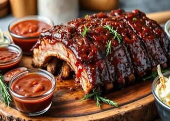 Costelinha de Porco no Forno com Molho Barbecue: Aprenda Agora!