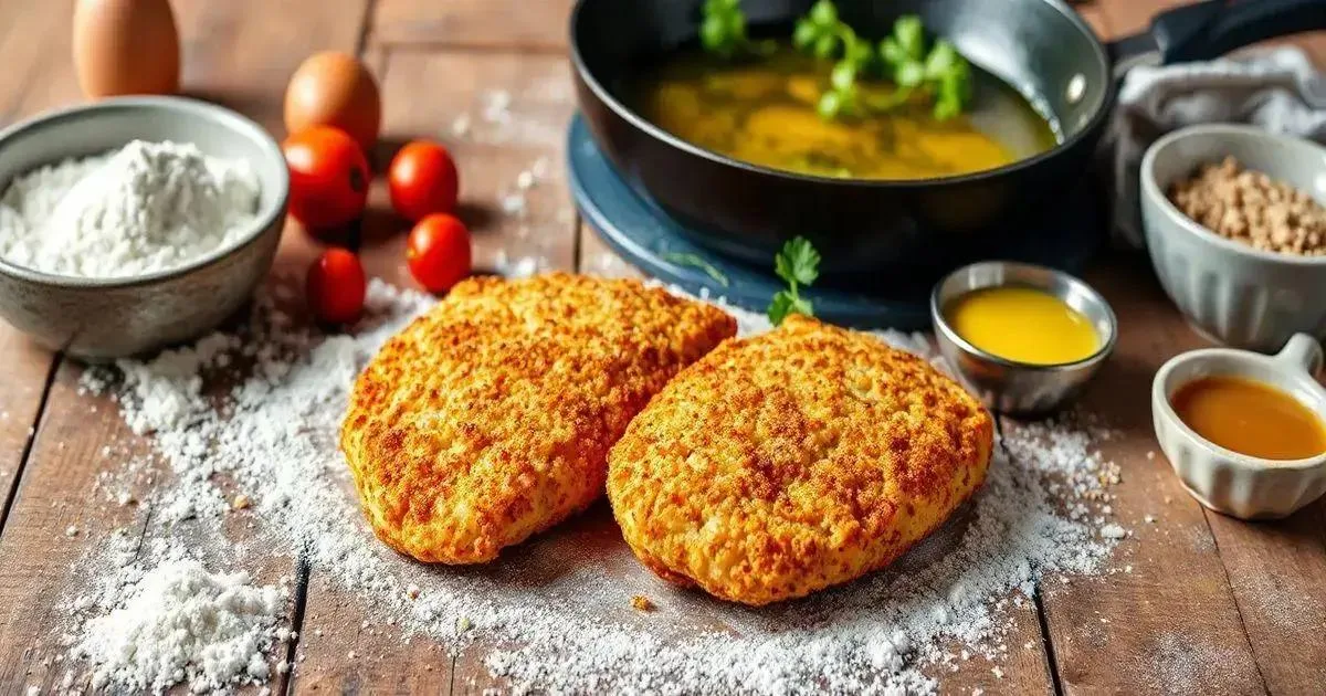 Dicas para empanar o frango