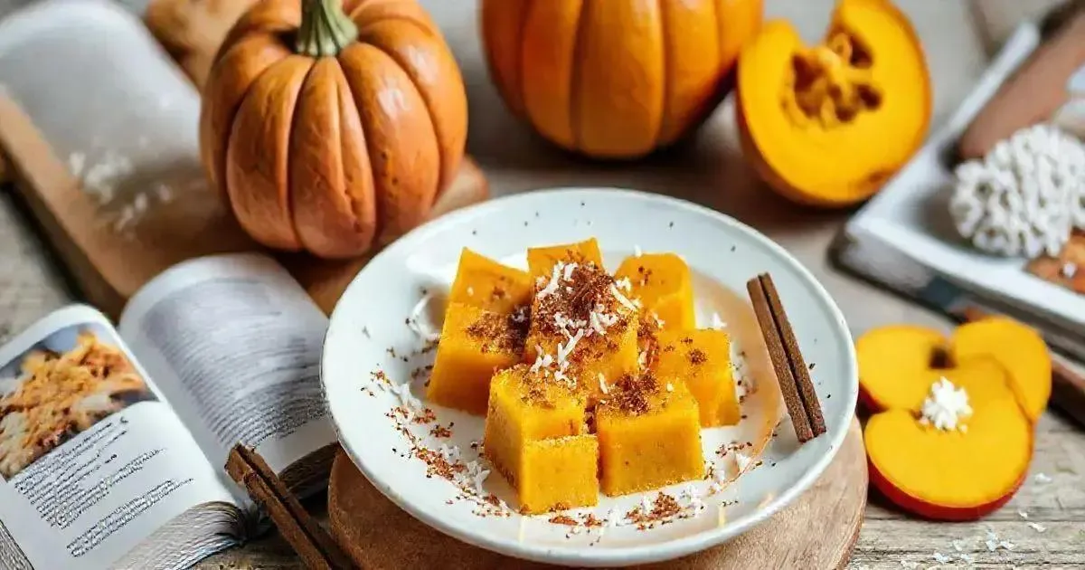 Dicas para servir o doce de abóbora Dicas para servir o doce de abóbora