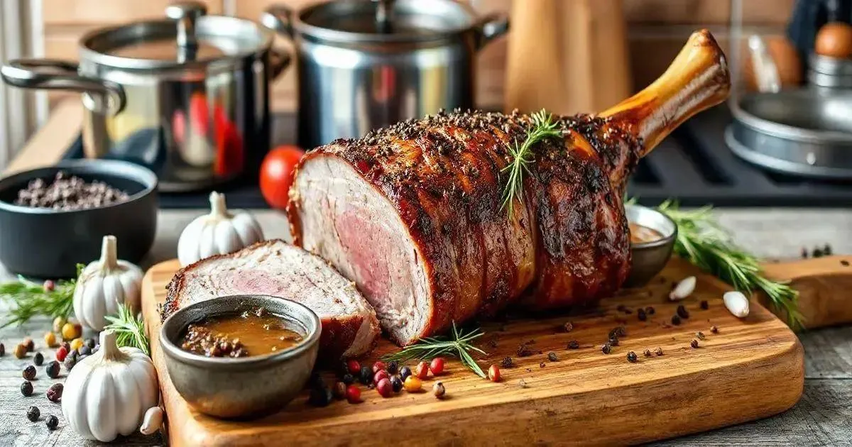 Dicas para temperar o pernil Dicas para temperar o pernil