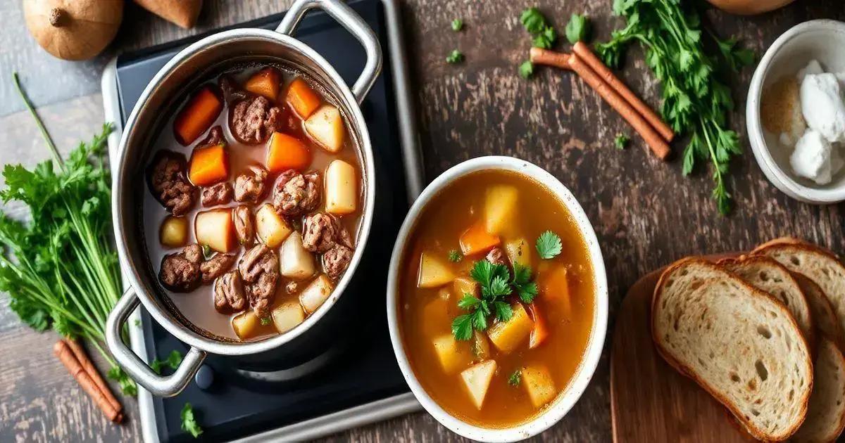 Dicas para Um Caldo Mais Saboroso