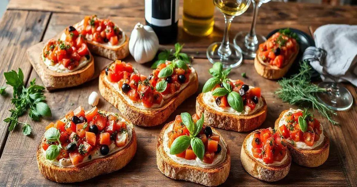 Dicas para Variar na Bruschetta