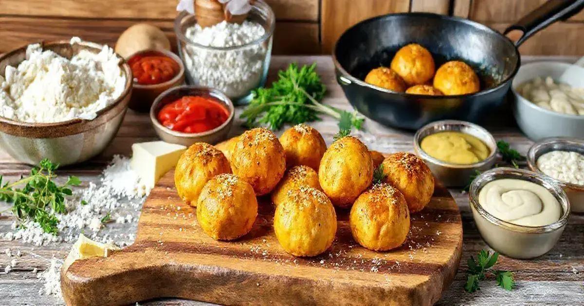 Ingredientes Básicos para Bolinha de Queijo