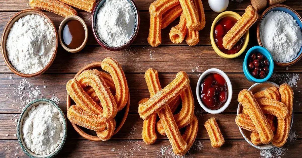 Ingredientes essenciais para churros perfeitos