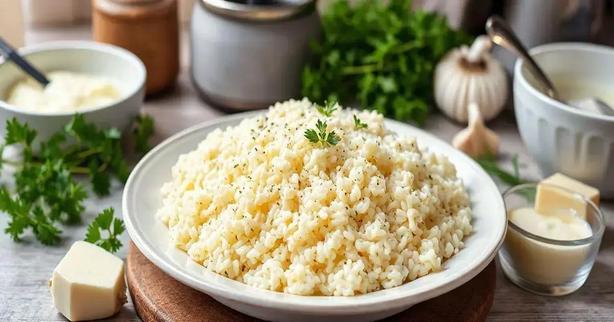 Ingredientes essenciais para um arroz cremoso perfeito