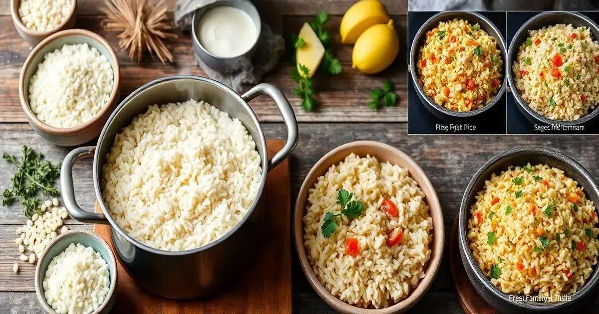 Passo a passo: Como preparar arroz cremoso