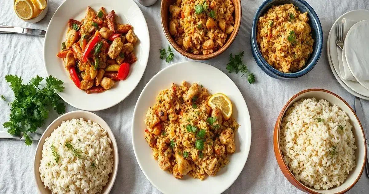 Por que escolher receitas de arroz e frango? Por que escolher receitas de arroz e frango?