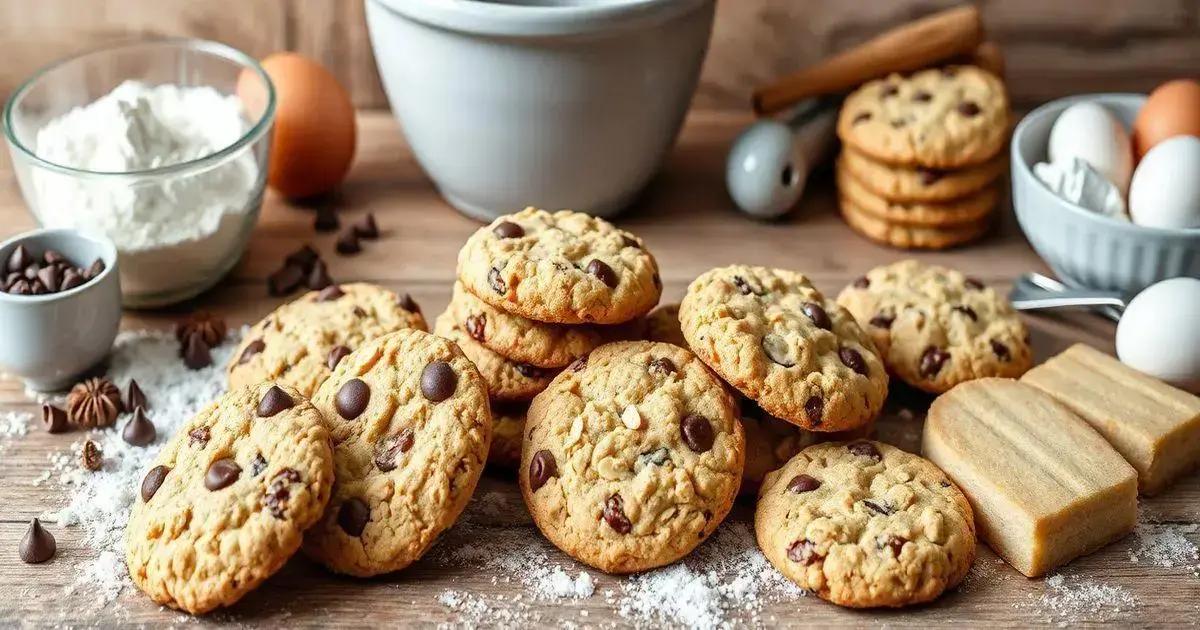 Quais são os principais tipos de biscoitos caseiros?