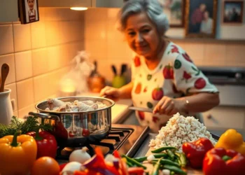 Receita de Arroz de Frango Simples: Segredo da Vovó Revelado!