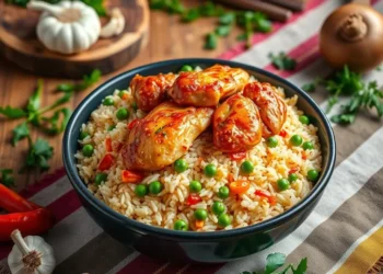 Receita de Arroz Temperado com Frango: Delicioso e Fácil!