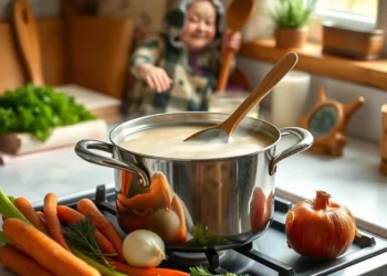Receita de Caldo de Galinha Caseiro: Segredo da Vovó Revelado!