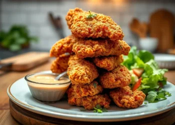 Receita de Frango Empanado Simples: Frito Sequinho e Crocante!