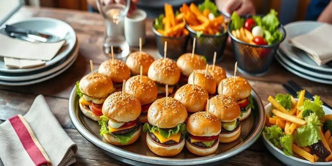 Receita de Mini Hambúrguer: Delícias em Pequenas Porções