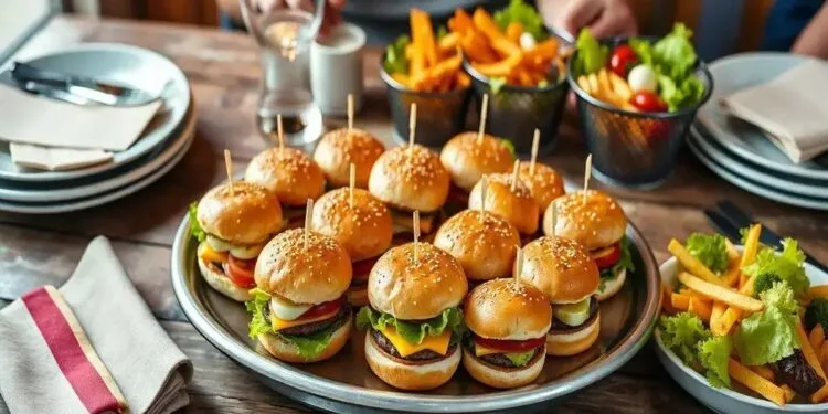 Receita de Mini Hambúrguer: Delícias em Pequenas Porções
