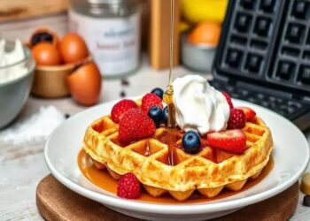 Receita de Waffle Americano: Aprenda a Fazer o Melhor!