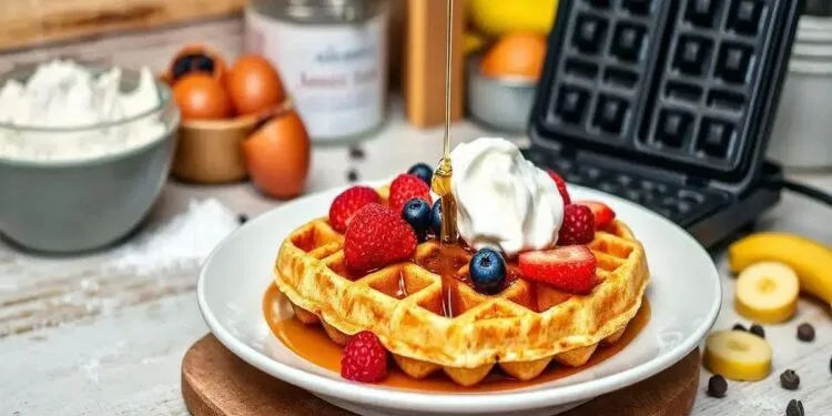Receita de Waffle Americano: Aprenda a Fazer o Melhor!
