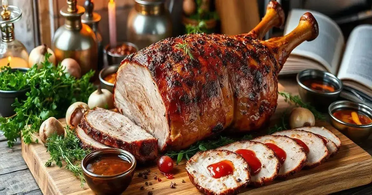 Receitas práticas com pernil de porco Receitas práticas com pernil de porco