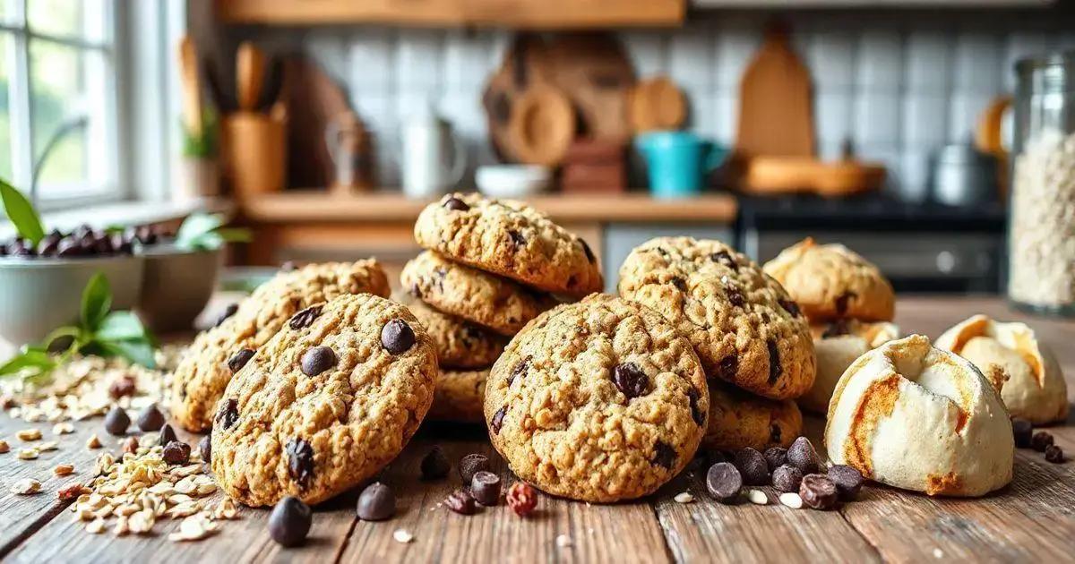 Variações de receita de cookie saudável