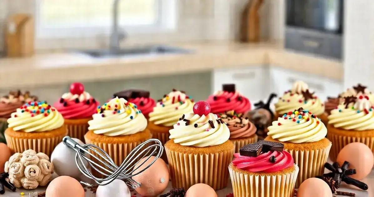 Dicas de cobertura para cupcakes personalizados